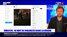 Émeutes: une quatrième nuit de violences dans le Nord et le Pas-de-Calais