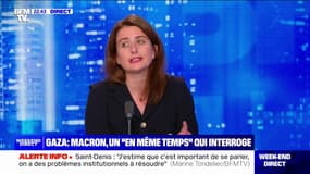 Rencontres de Saint-Denis: Marine Tondelier (EELV) a demandé à Emmanuel Macron d'exiger que "des enquêteurs de la Cour pénale internationale" puissent entrer à Gaza