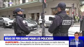 Retraites: les policiers saluent "des avancées" et suspendent leur mobilisation