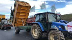 Un agriculteur va manifester à Lyon.