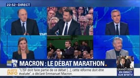Emmanuel Macron: Le débat marathon (1/4)
