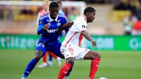 Le match Monaco-Strasbourg, au stade Louis-II le 19 avril 2025