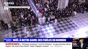 "C'est un signe d'espérance": Notre-Dame de Paris a accueilli sa première messe de Noël depuis 6 ans