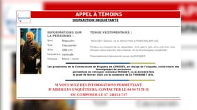Gérard M., né le 4 février 1944, est introuvable depuis le jeudi 6 février dernier où il a disparu dans la commune du Thoronet (Var).