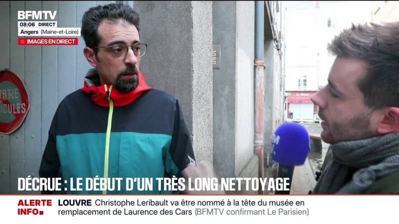 “Un nettoyage complet pour reprendre l’activité au plus vite”: Angers et ses habitants se préparent à la décrue