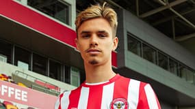 Romeo Beckham avec le Brentford FC, le 17 juin 2023