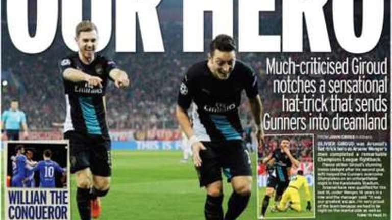 La Une du Mirror Sport La Une du Mirror Sport