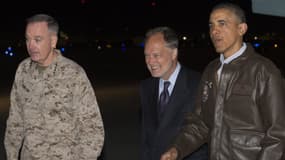 Le président américain effectue une visite surprise en Afghanistan.