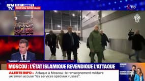 Moscou: Emmanuel Macron condamne "fermement" l'attaque terroriste revendiquée par l'État islamique