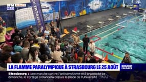 La flamme paralympique à Strasbourg le 25 août