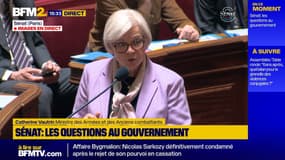 Propos du chef d’état-major des armées: "Oui, la menace existe et oui les dividendes de la paix, c'est malheureusement terminé", affirme Catherine Vautrin, ministre des Armées