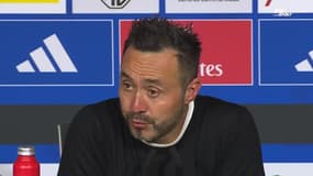 OL 2-3 OM : "Une victoire avec les c..." salue De Zerbi en français