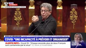 "Ce vaccin est une raquette trouée": Pour Jean-Luc Mélenchon, le pass vaccinal est "100% inefficace"