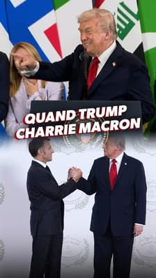 Quand Trump charrie Macron