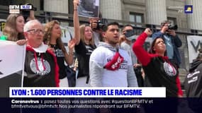 "Pas de justice, pas de paix": 1600 personnes rassemblées contre le racisme à Lyon samedi
