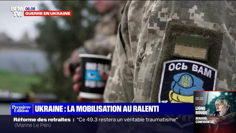 Guerre en Ukraine: la mobilisation des Ukrainiens en baisse