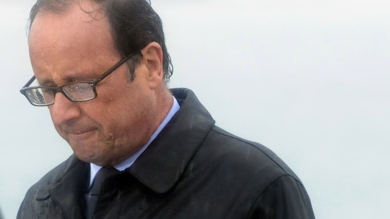 Les images de François Hollande sous le déluge sur l'île de Sein en août 2014 ont été largement commentées. 