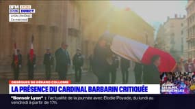 Obsèques de Gérard Collomb: la présence du cardinal Barbarin critiquée