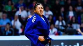 Shirine Boukli aux championnats d'Europe de judo, le 23 avril 2025