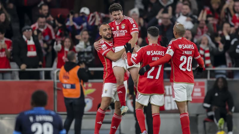 Célébration Benfica