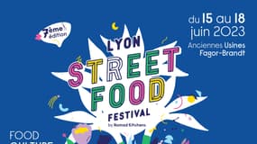 L'affiche de la 7e édition du Lyon Street Food Festival