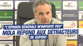 Stade toulousain :  "L'avis et l'opinion générale m'importent peu", Mola répond aux détracteurs de Dupont