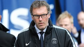 Laurent Blanc avec le PSG en 2015