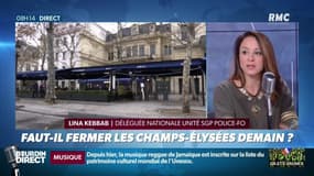 Linda Kebbab, déléguée nationale du syndicat Unité SGP Police FO: "On présente sa pièce d'identité, on ouvre son sac, les personnes qui ont l'attirail du parfait casseur sont interpellées."