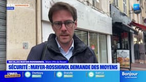 Sécurité à Rouen: le maire Nicolas Mayer-Rossignol demande des moyens