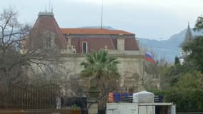 Le consulat de Russie, à Marseille le 24 février 2025.