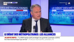 François-Noël Buffet (LR): "L'alliance de Monsieur Bernard avec l'extrême gauche est un risque pour le territoire"