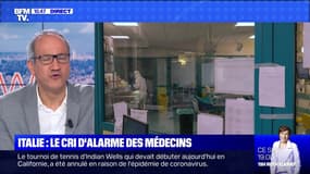 Italie: le cri d'alarme des médecins - 09/03