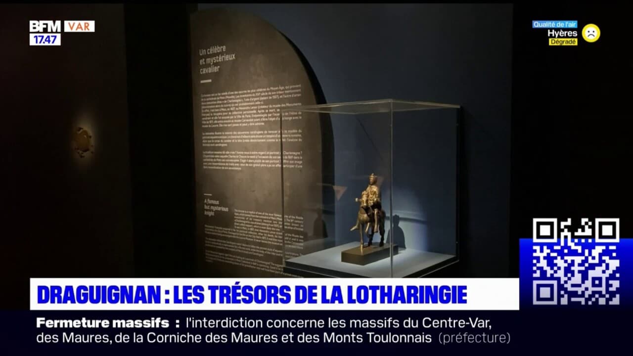 Draguignan découverte de l'exposition “Trésors du royaume de