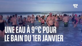 Une eau à 9°C pour le bain du 1er janvier dans le Pas-de-Calais