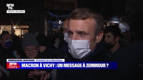 Story 5 : Emmanuel Macron à Vichy, en campagne sans le dire ? - 08/12