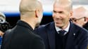 Pep Guardiola et Zinedine Zidane 