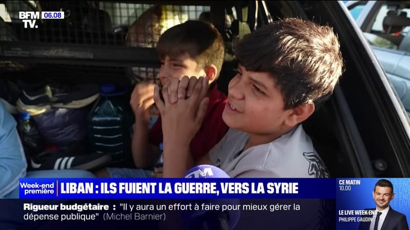 Liban: des centaines de milliers de personnes fuient vers la Syrie