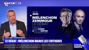 Jean-Luc Mélenchon tient à débattre avec Éric Zemmour, malgré les nombreuses critiques