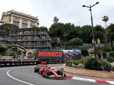 Charles Leclerc à Monaco le 24 mai 2024