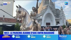 Nice: le parking Jeanne-d'Arc et son jardin inaugurés après trois ans de chantier