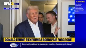 "Le Canada nous arnaque depuis longtemps", affirme Donald Trump à bord d'Air Force One