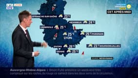 Météo Rhône: grand retour de la pluie ce dimanche avec des orages parfois accompagnés de grêle, 25°C à Lyon