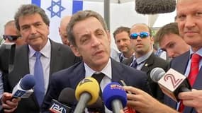Nicolas Sarkozy en Israël: un ancien chef de l’Etat en campagne?