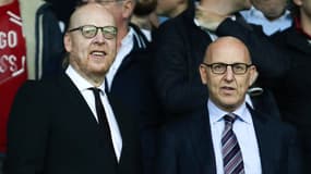 Avram et Joel Glazer copropriétaires de Manchester United en 2016