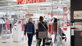 Le groupe Auchan a été victime d'une cyberattaque ce jeudi 21 août (photo d'illustration).