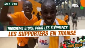 Nigeria 1-2 Côte d'Ivoire : Les supporters en transe après la troisième étoile des Éléphants 