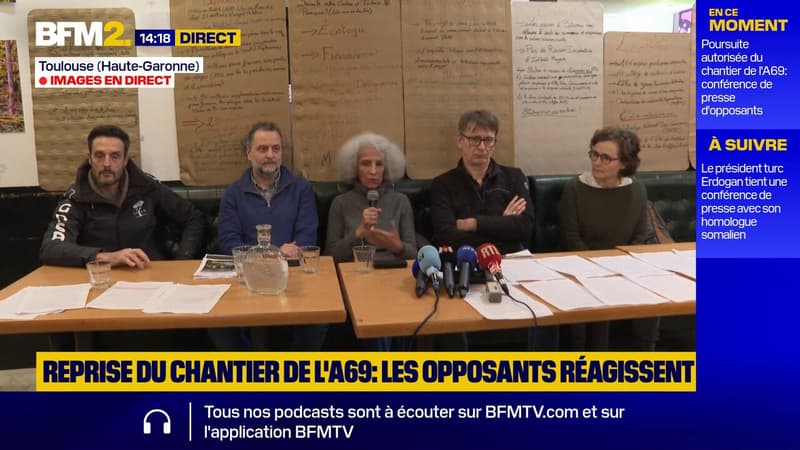 "Le droit à l'environnement enterré" : des opposants au chantier de l'A69 saisissent le Conseil d'État