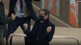 L'explosion de joie de Juninho
