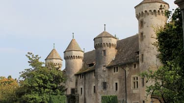 Le château de Ripaille, à Thonon-les-Bains en Haute-Savoie.