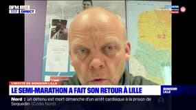 Lille: le directeur de la ligue des Hauts-de-France d'athlétisme, est "très satisfait" du retour du semi-marathon